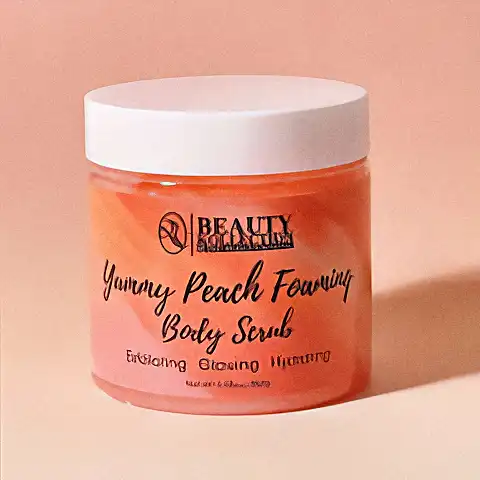 Yummy Peach Foaming Body Scrub
