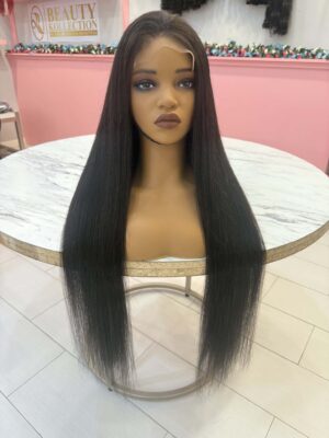 32” 5x5 invisible HD lace Virgin Wig