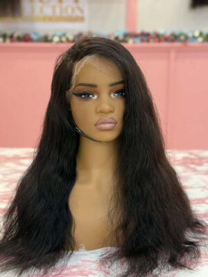 18” 13x6 Invisible Lace Virgin Burmese Body wave 250% Density